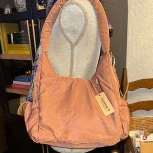 BearPaw Peach Shoulder Bag